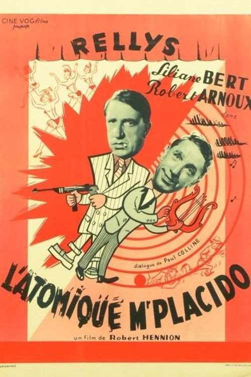 Movie poster for L’Atomique monsieur Placido (1950)