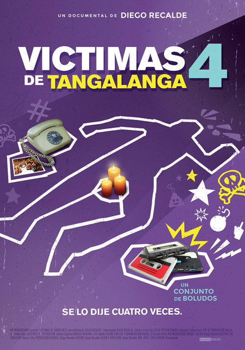 Movie poster for Víctimas de Tangalanga 4 (2020)