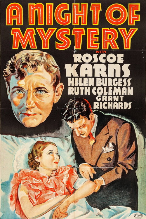 Movie poster for Night of Mystery (1937)