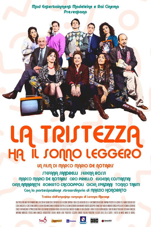 Movie poster for La tristezza ha il sonno leggero (2021)