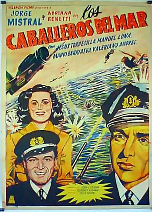 Movie poster for Los caballeros del mar (Neutralidad) (1949)