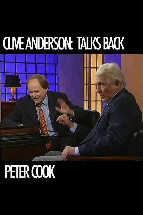 Movie poster for Clive Anderson Talks Back: Peter Cook (1993)