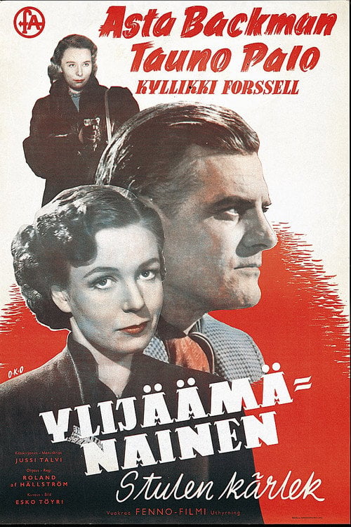 Movie poster for Ylijäämänainen (1951)