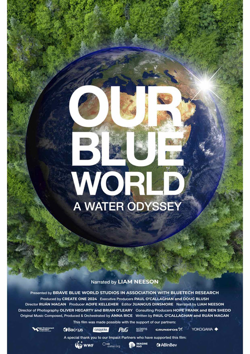 Movie poster for Our Blue World: A Water Odyssey (2024)