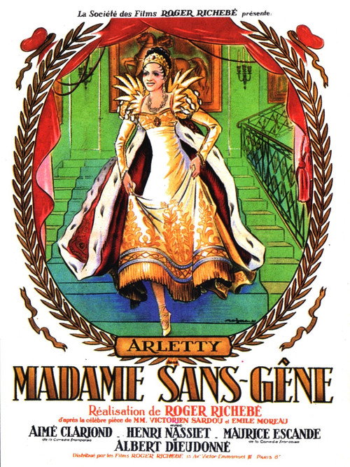 Movie poster for Madame Sans-Gêne (1941)