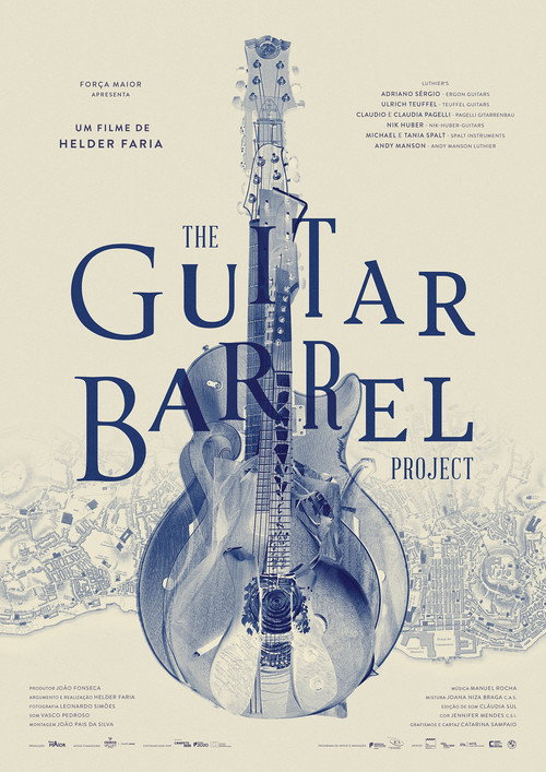 Movie poster for The Guitar Barrel Project (2023)
