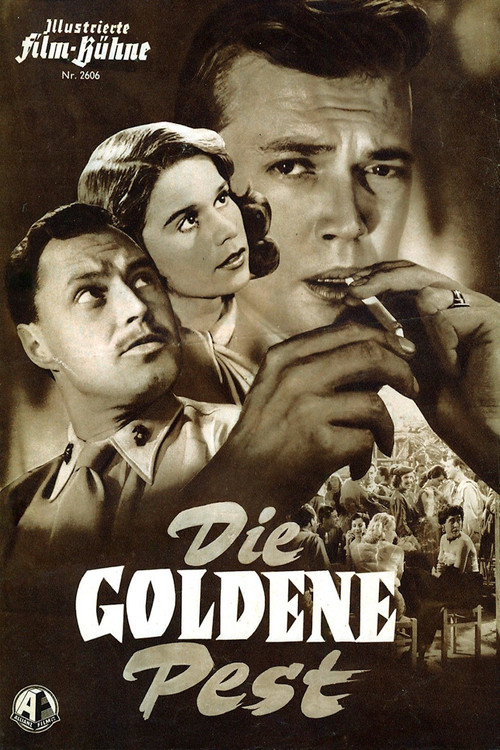 Movie poster for The Golden Plague (1954)