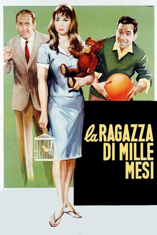 Movie poster for The Girl of a Thousand Months (1961)