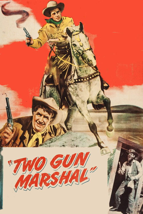 Movie poster for Two Gun Marshal (1953)