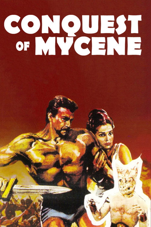 Movie poster for The Conquest of Mycenae (1963)