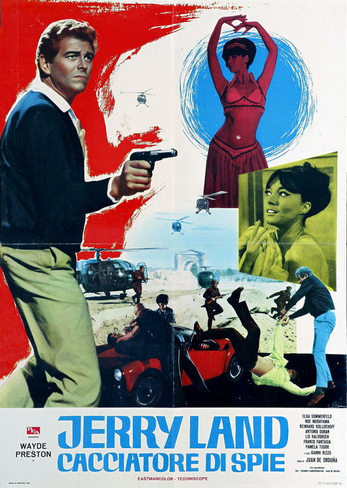 Movie poster for Man on the Spying Trapeze (1966)
