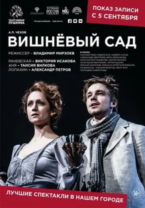 Movie poster for The Cherry Orchard (2019)