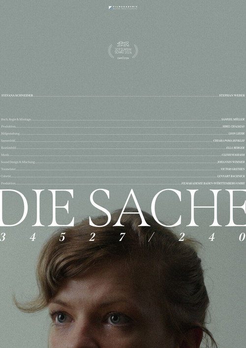 Movie poster for The Case (2025)