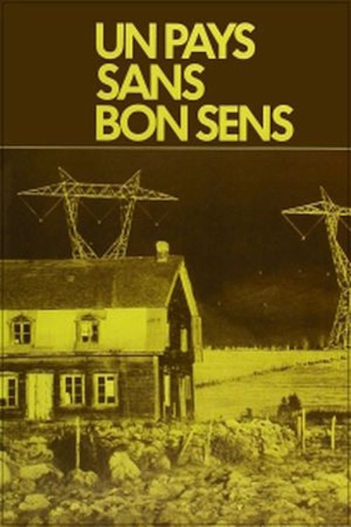 Movie poster for Un pays sans bon sens! (1970)
