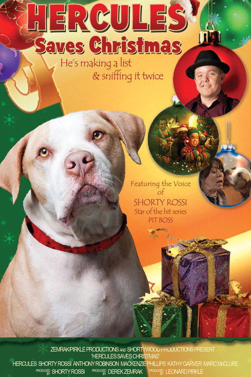 Movie poster for Hercules Saves Christmas (2011)
