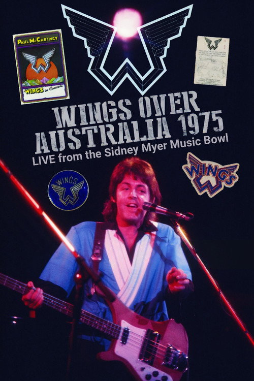 Movie poster for Paul McCartney & Wings: Wings Over Australia (1975)