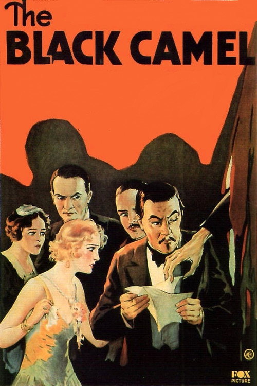 Movie poster for The Black Camel (1931)