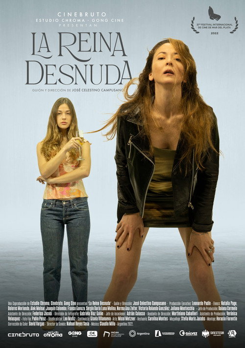 Movie poster for The Naked Queen (2022)