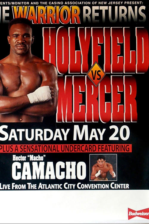Movie poster for Evander Holyfield vs. Ray Mercer (1995)