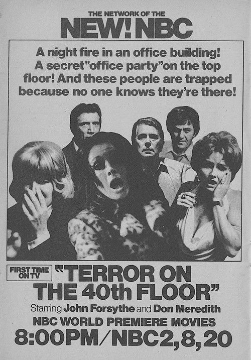 Movie poster for Terror on the 40th Floor (1974)