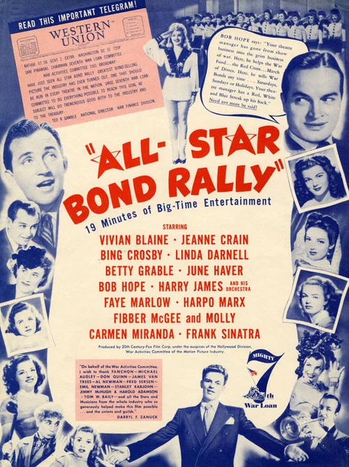 Movie poster for The All-Star Bond Rally (1945)