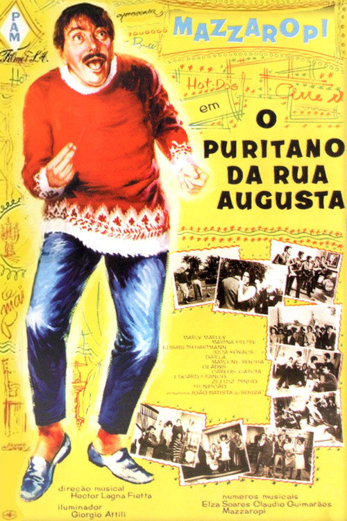Movie poster for O Puritano da Rua Augusta (1965)