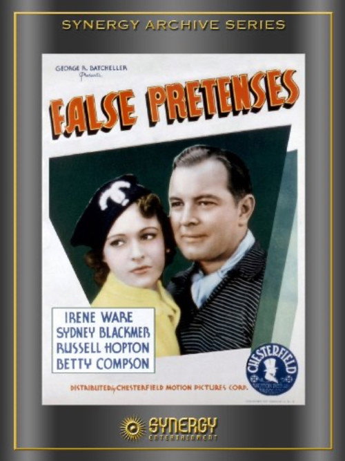 Movie poster for False Pretenses (1935)