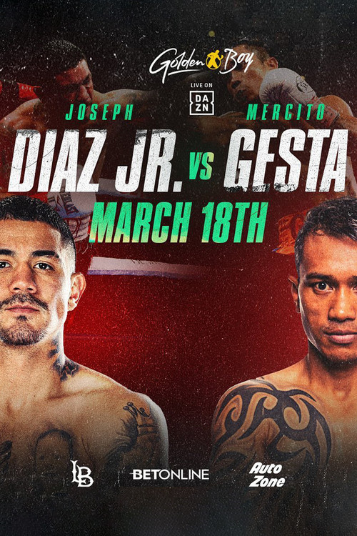 Movie poster for Joseph Diaz Jr vs. Mercito Gesta (2023)