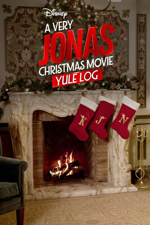 Movie poster for A Very Jonas Christmas Movie Yule Log