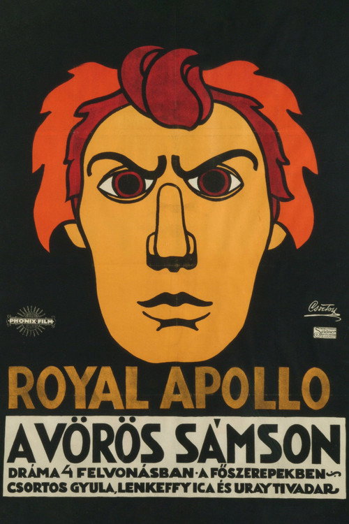 Movie poster for A vörös Sámson (1917)