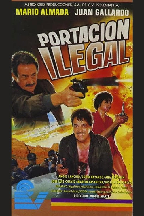 Movie poster for Portación ilegal (1992)