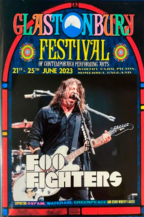 Foo Fighters - Live Glastonbury 2023 poster