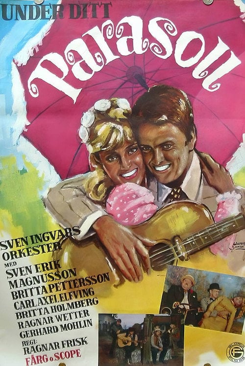 Movie poster for Under ditt parasoll (1968)