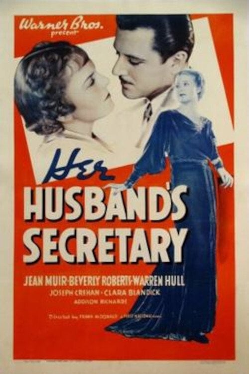 Movie poster for Her Husband's Secretary (1937)