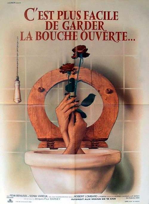 Movie poster for C'est plus facile de garder la bouche ouverte (1974)