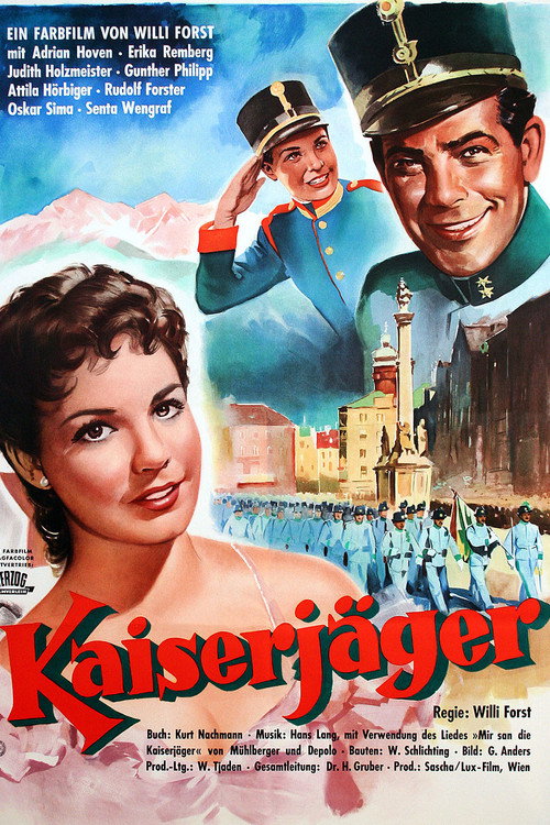 Movie poster for Kaiserjäger (1956)