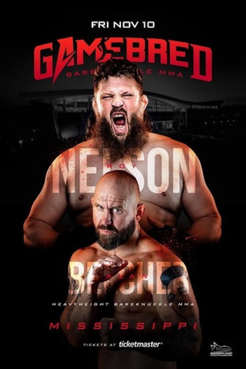 Movie poster for Gamebred Fighting Championship 6: Nelson vs. Belcher (2023)