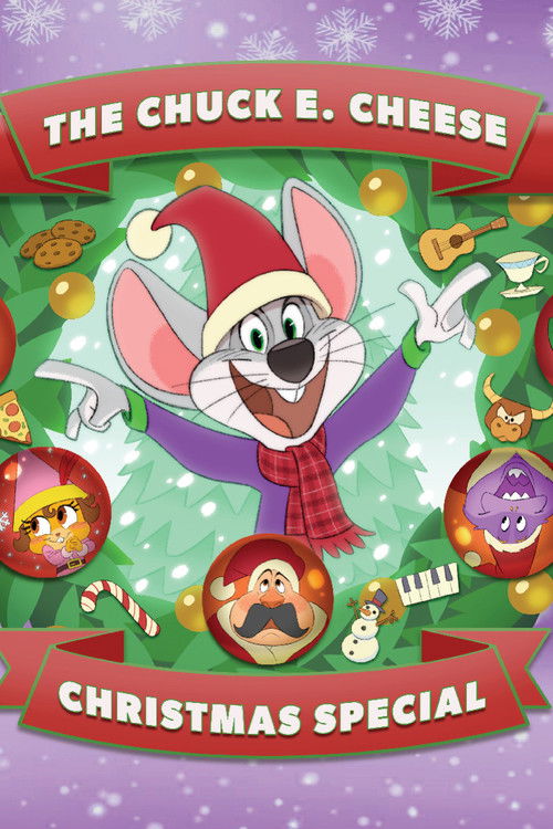 Movie poster for A Chuck E. Cheese Christmas (2025)