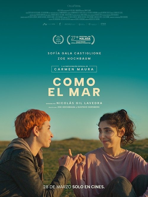 Movie poster for Como el mar (2024)