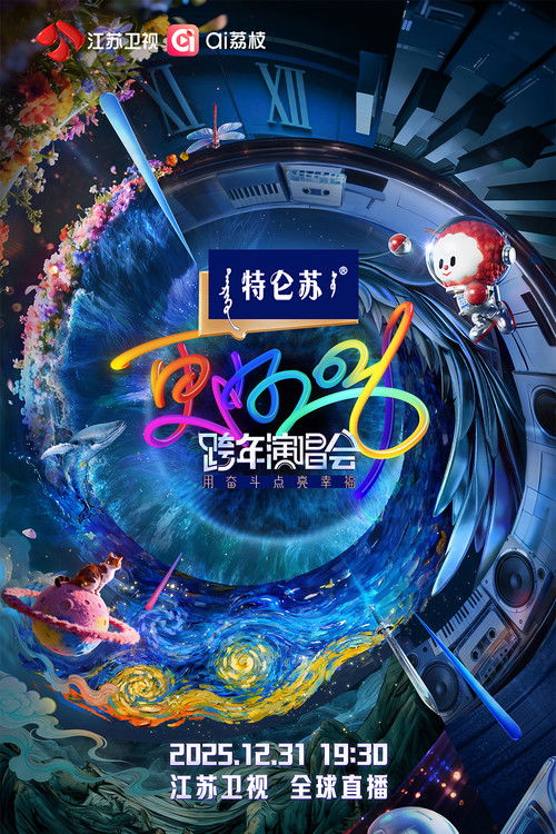 江苏卫视跨年演唱会 poster