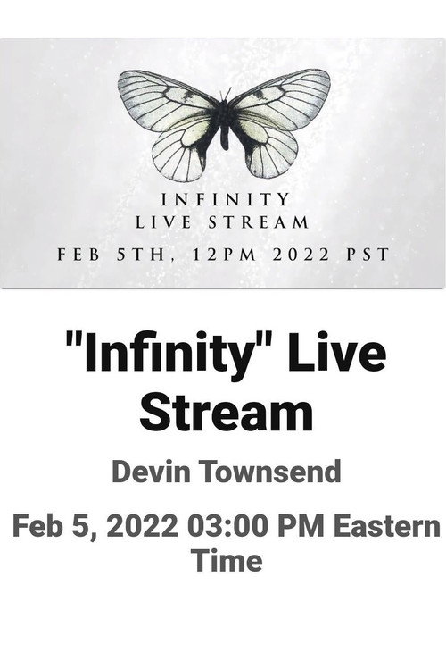 Movie poster for Devin Townsend - Infinity Livestream (2022)