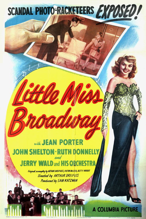 Movie poster for Little Miss Broadway (1947)