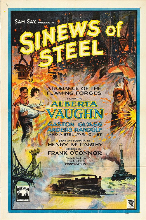 Movie poster for Sinews of Steel (1927)