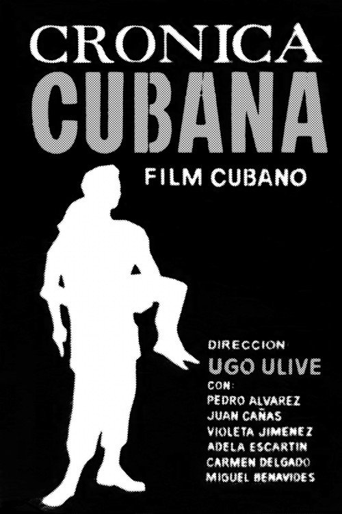 Movie poster for Crónica cubana (1963)