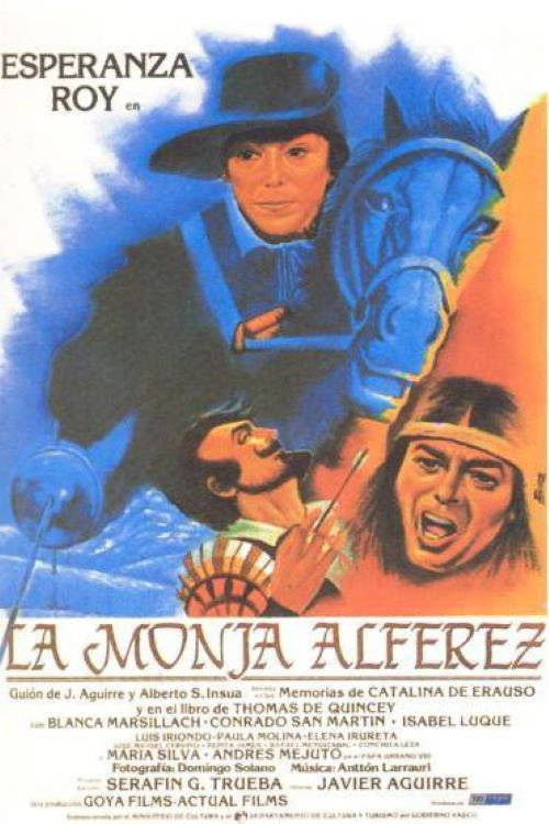 Movie poster for La monja alférez (1987)