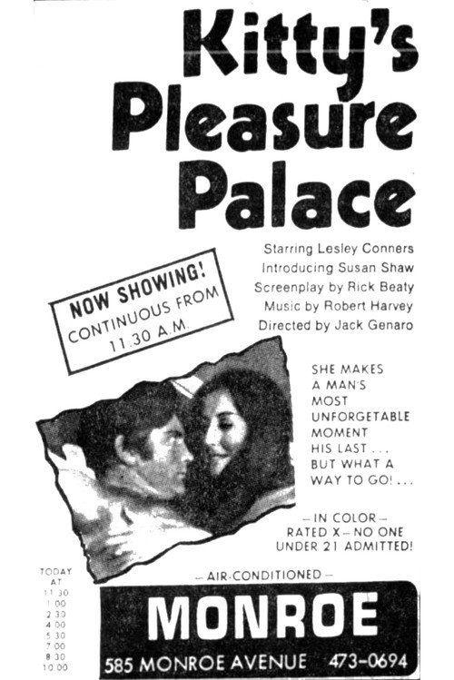 Movie poster for Kitty's Pleasure Palace (1971)