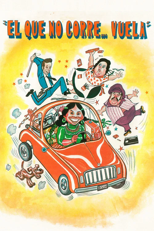 Movie poster for ¡El que no corre... vuela! (1982)