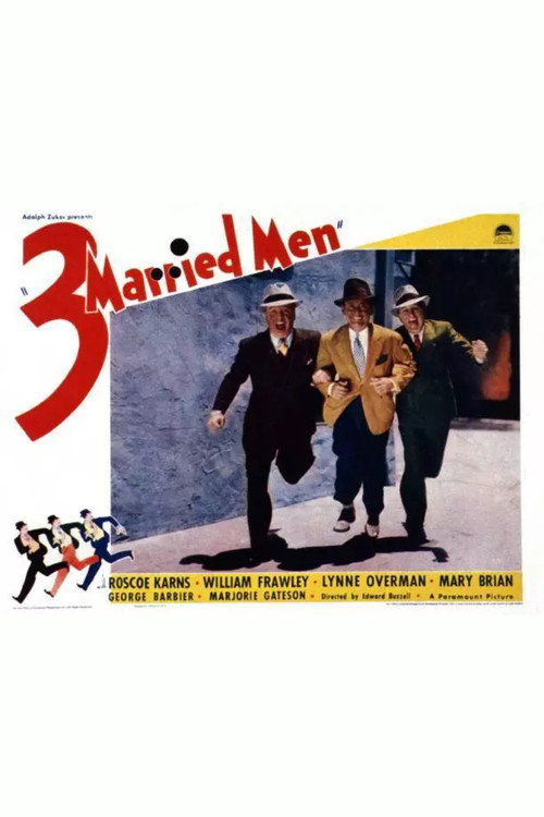 Movie poster for Three Married Men (1936)