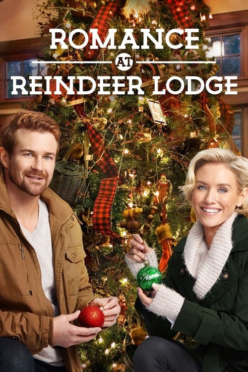 Movie poster for Romance at Reindeer Lodge (2017)
