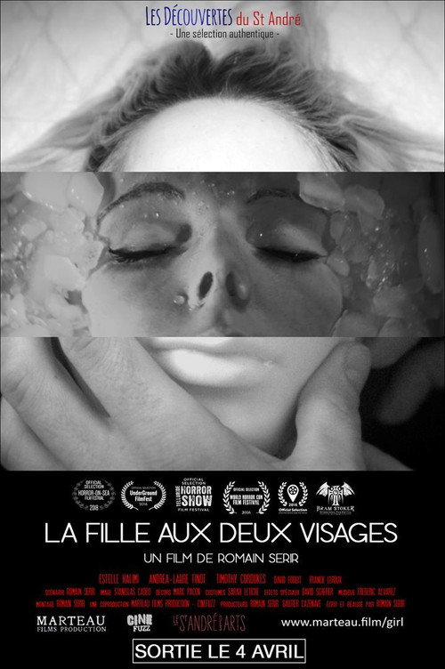 Movie poster for The Girl with Two Faces (2018)